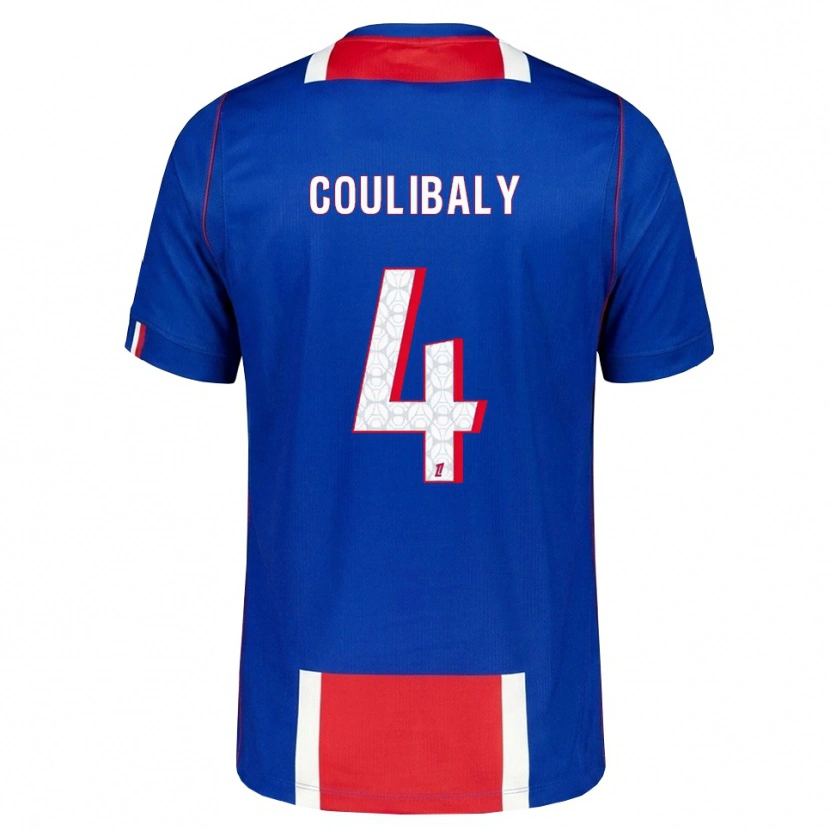 Danxen Damen Samba Coulibaly #4 Rot Weiß Blau Heimtrikot Trikot 2026/27 T-Shirt Österreich