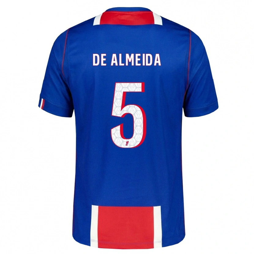 Danxen Damen Elisa De Almeida #5 Rot Weiß Blau Heimtrikot Trikot 2026/27 T-Shirt Österreich