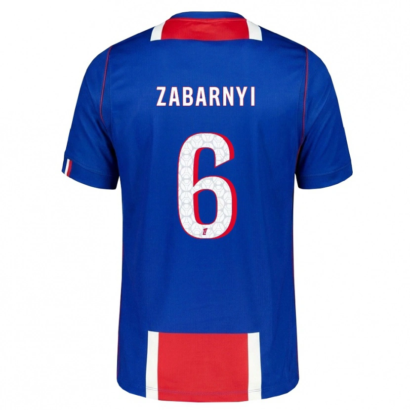 Danxen Damen Ilya Zabarnyi #6 Rot Weiß Blau Heimtrikot Trikot 2026/27 T-Shirt Österreich
