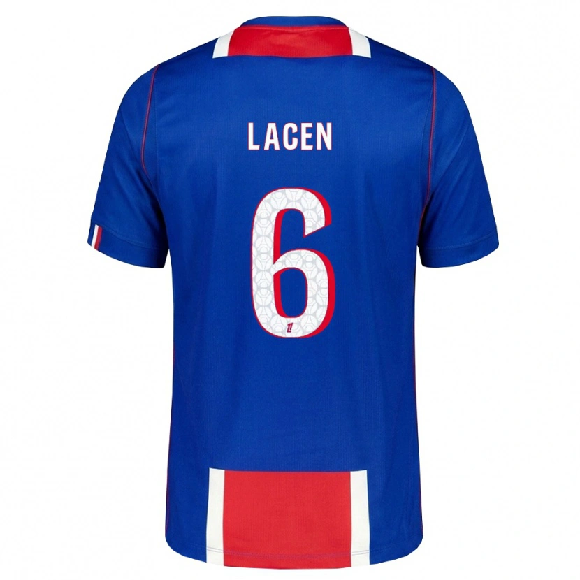 Danxen Damen Michaël Lacen #6 Rot Weiß Blau Heimtrikot Trikot 2026/27 T-Shirt Österreich