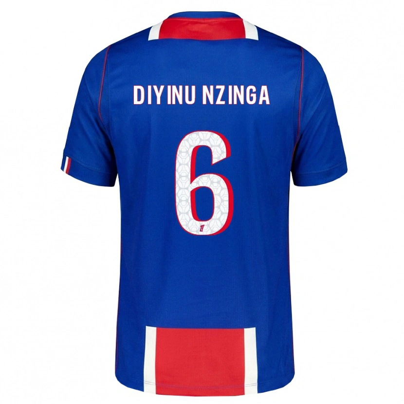Danxen Damen Vainqueur Nzinga #6 Rot Weiß Blau Heimtrikot Trikot 2026/27 T-Shirt Österreich