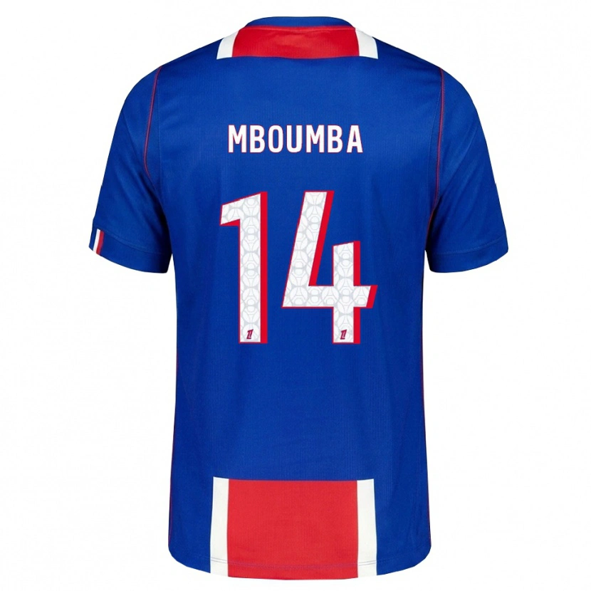 Danxen Damen Nathan Mboumba #14 Rot Weiß Blau Heimtrikot Trikot 2026/27 T-Shirt Österreich