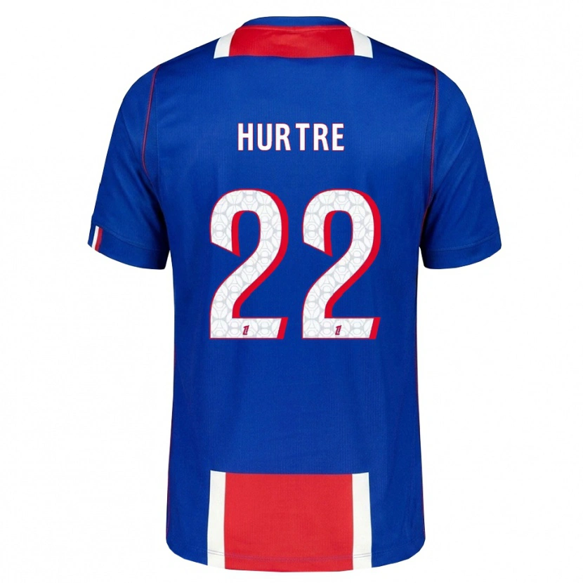 Danxen Damen Oceane Hurtre #22 Rot Weiß Blau Heimtrikot Trikot 2026/27 T-Shirt Österreich