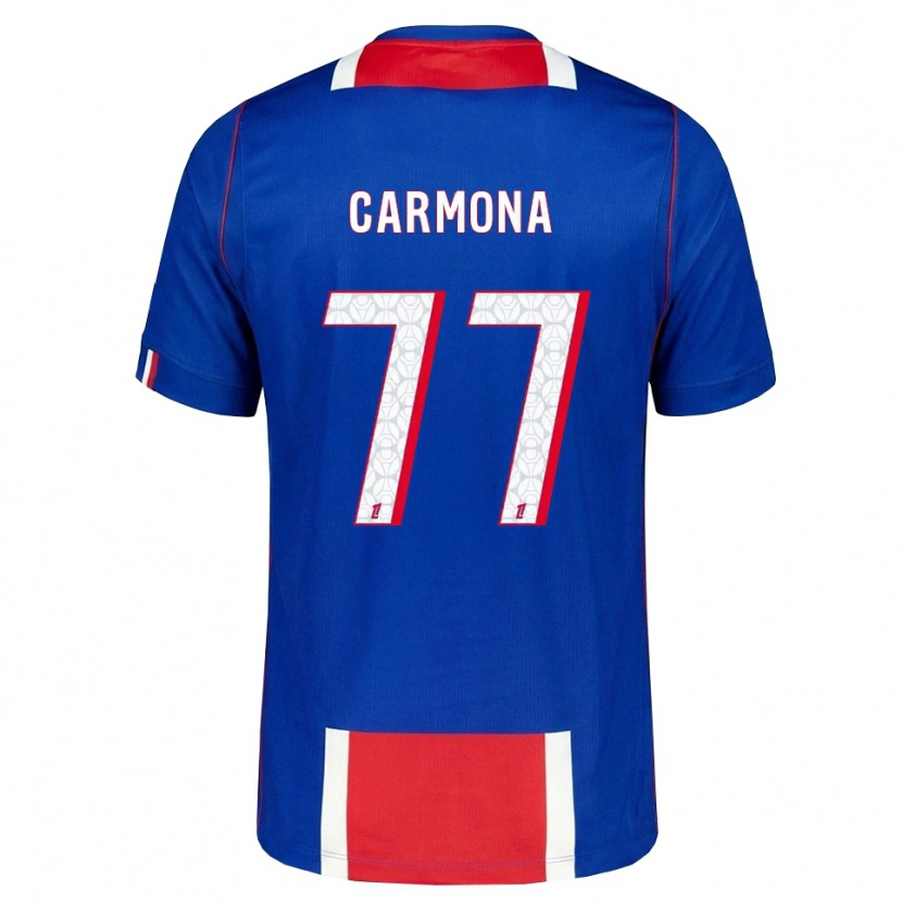 Danxen Damen Olga Carmona #77 Rot Weiß Blau Heimtrikot Trikot 2026/27 T-Shirt Österreich