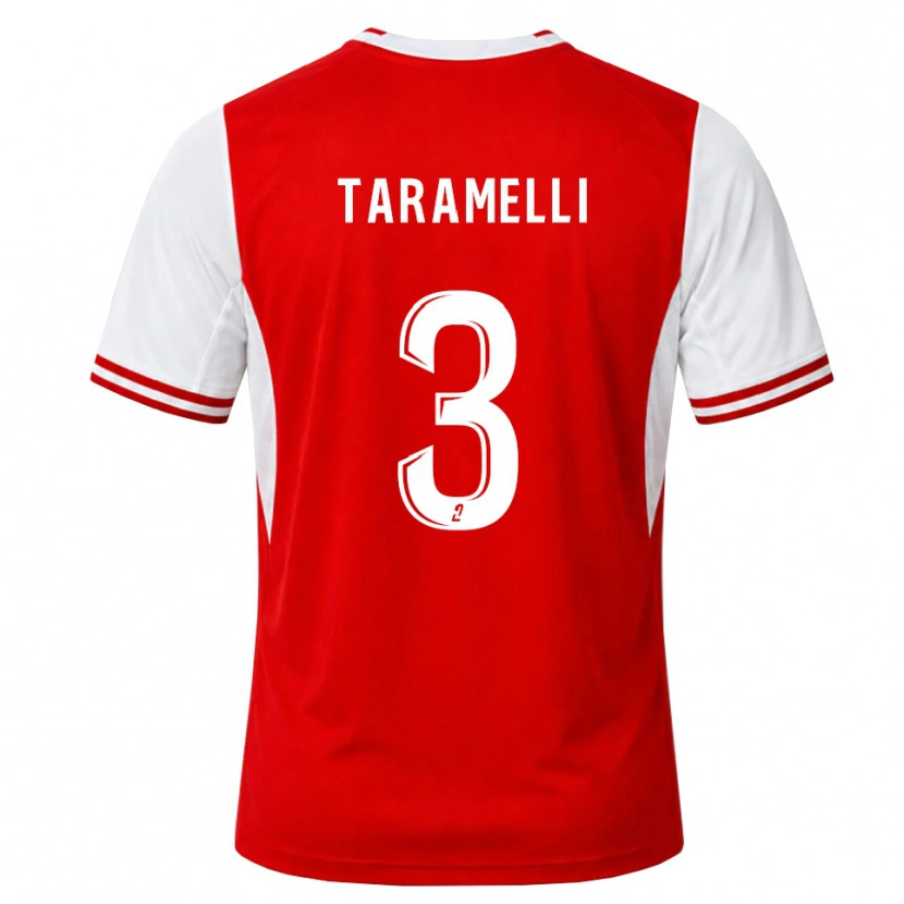 Danxen Damen Valentin Taramelli #3 Rot Weiß Heimtrikot Trikot 2026/27 T-Shirt Österreich