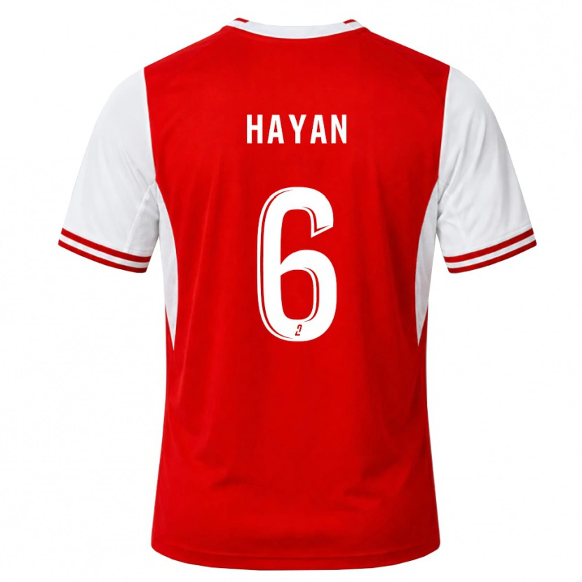 Danxen Damen Zahid Hayan #6 Rot Weiß Heimtrikot Trikot 2026/27 T-Shirt Österreich