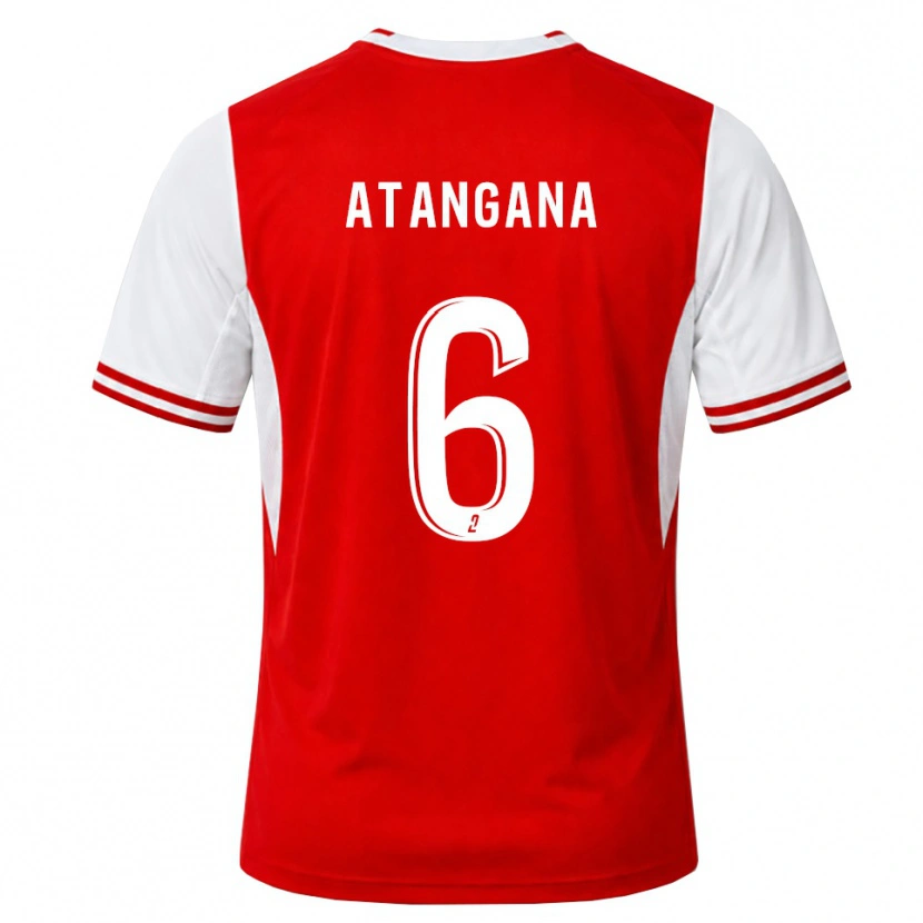 Danxen Damen Valentin Atangana Edoa #6 Rot Weiß Heimtrikot Trikot 2026/27 T-Shirt Österreich