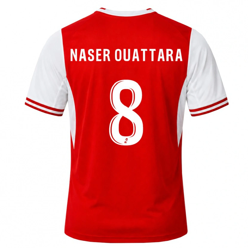 Danxen Damen Papus Naser Ouattara #8 Rot Weiß Heimtrikot Trikot 2026/27 T-Shirt Österreich
