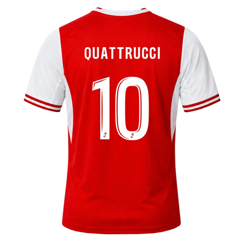Danxen Damen Ilyan Quattrucci #10 Rot Weiß Heimtrikot Trikot 2026/27 T-Shirt Österreich