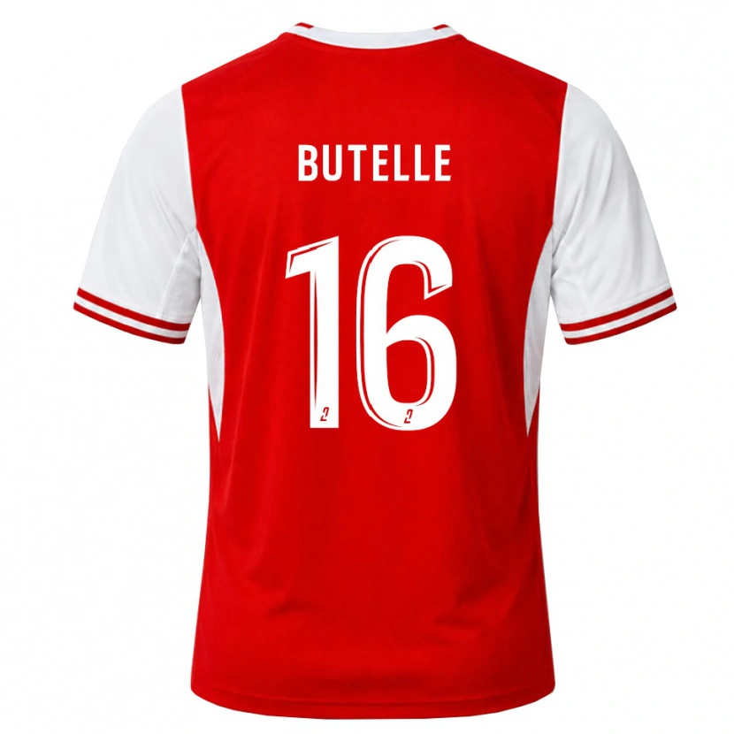 Danxen Damen Ludovic Butelle #16 Rot Weiß Heimtrikot Trikot 2026/27 T-Shirt Österreich