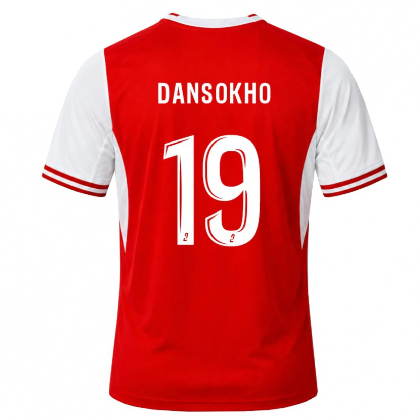 Danxen Damen Ansoumana Dansokho #19 Rot Weiß Heimtrikot Trikot 2026/27 T-Shirt Österreich