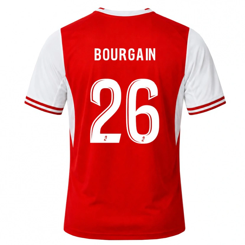 Danxen Damen Lea Bourgain #26 Rot Weiß Heimtrikot Trikot 2026/27 T-Shirt Österreich