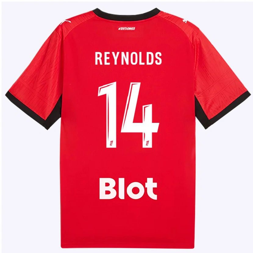 Danxen Damen Bryan Reynolds #14 Rot Schwarz Weiß Heimtrikot Trikot 2026/27 T-Shirt Österreich