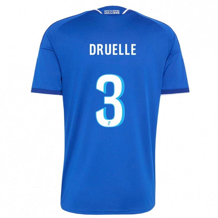 Danxen Damen Robin Druelle #3 Königsblau Weiß Heimtrikot Trikot 2026/27 T-Shirt Österreich