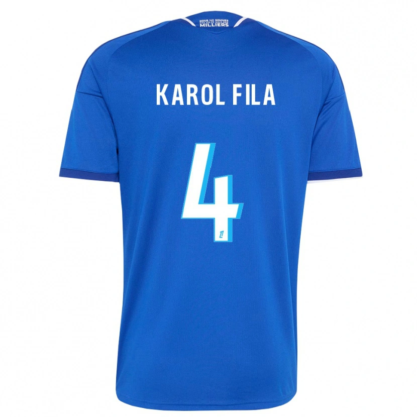 Danxen Damen Karol Fila #4 Königsblau Weiß Heimtrikot Trikot 2026/27 T-Shirt Österreich