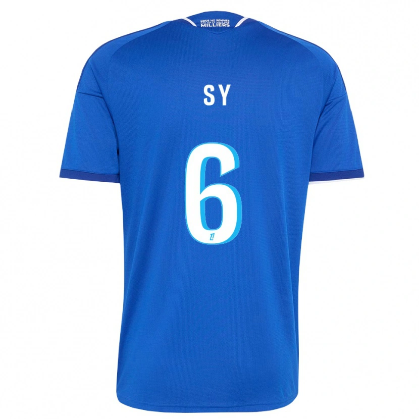 Danxen Damen Demba Sy #6 Königsblau Weiß Heimtrikot Trikot 2026/27 T-Shirt Österreich