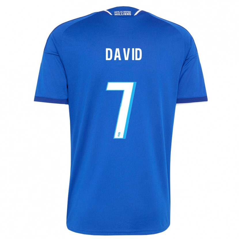 Danxen Damen David #7 Königsblau Weiß Heimtrikot Trikot 2026/27 T-Shirt Österreich