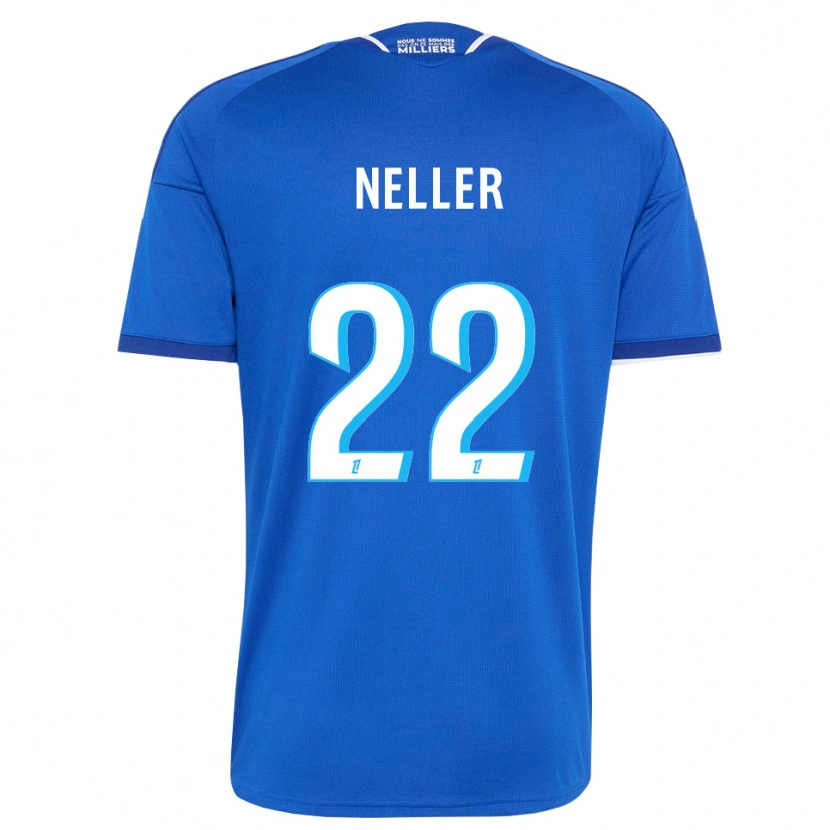Danxen Damen Chloé Neller #22 Königsblau Weiß Heimtrikot Trikot 2026/27 T-Shirt Österreich