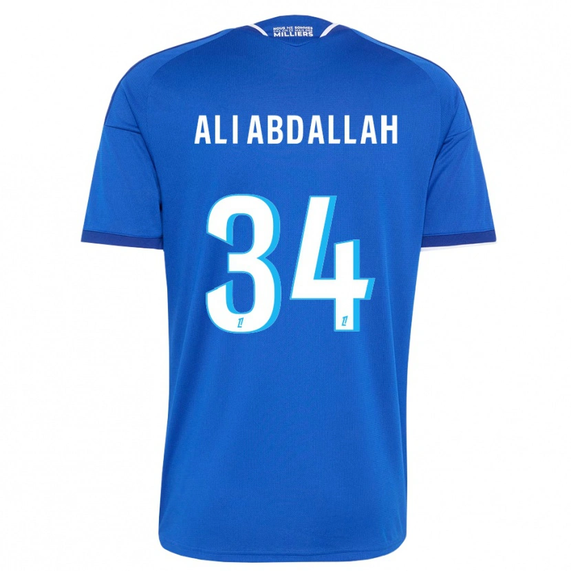 Danxen Damen Aboubacar Ali Abdallah #34 Königsblau Weiß Heimtrikot Trikot 2026/27 T-Shirt Österreich