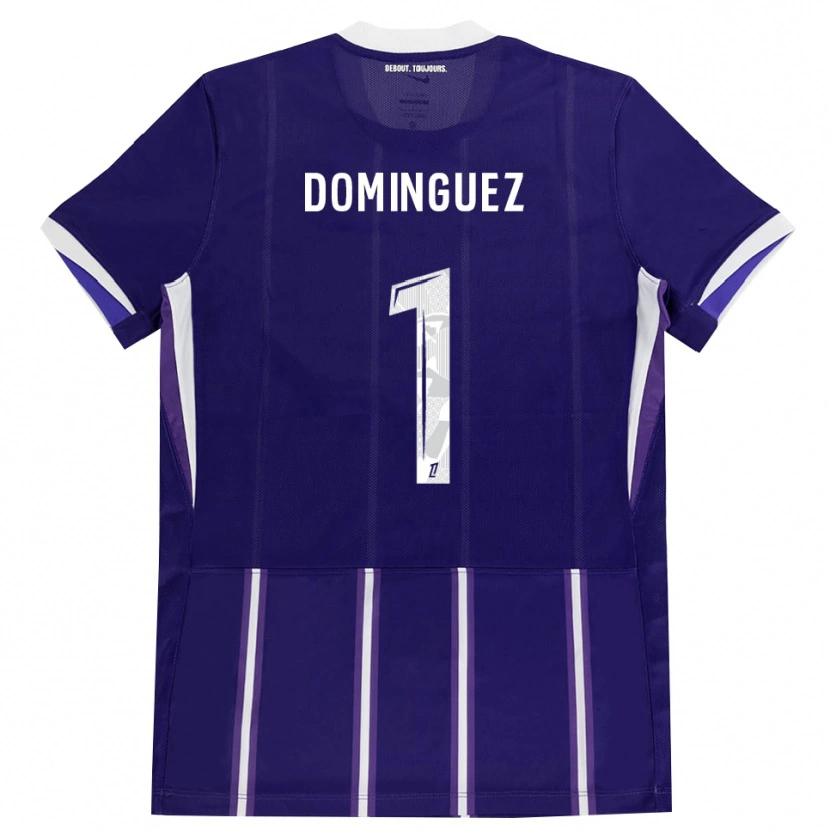 Danxen Damen Álex Domínguez #1 Lila Weiß Heimtrikot Trikot 2026/27 T-Shirt Österreich