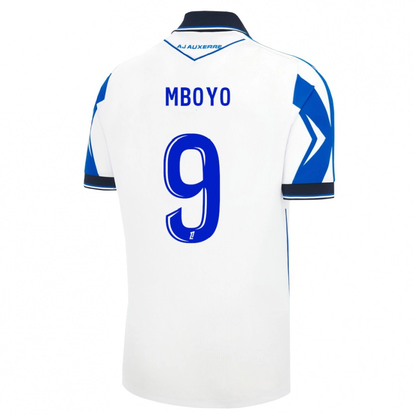 Danxen Damen Andy Mboyo #9 Schwarz Weiß Blau Heimtrikot Trikot 2026/27 T-Shirt Österreich