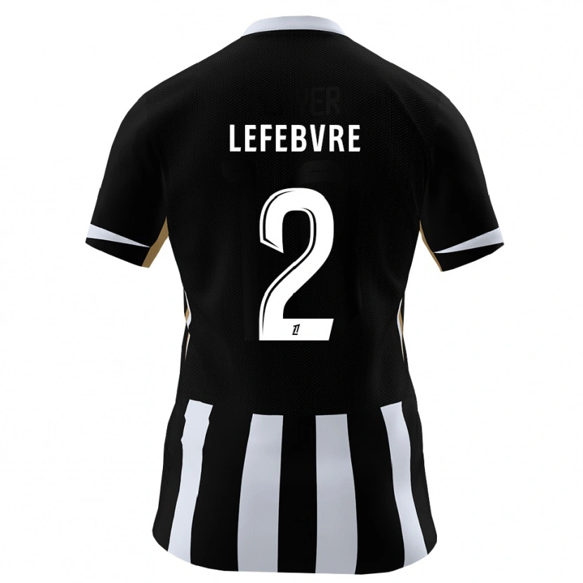 Danxen Damen Théo Lefebvre #2 Schwarz Blau Heimtrikot Trikot 2026/27 T-Shirt Österreich