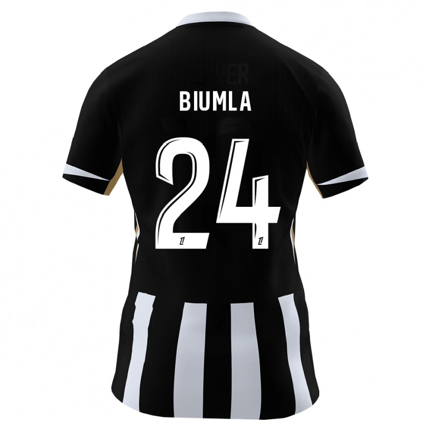Danxen Damen Emmanuel Biumla #24 Schwarz Blau Heimtrikot Trikot 2026/27 T-Shirt Österreich