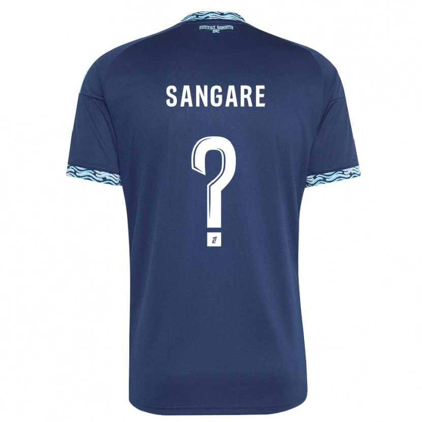 Danxen Damen Hawa Sangare #0 Stahlblau Weiß Heimtrikot Trikot 2026/27 T-Shirt Österreich