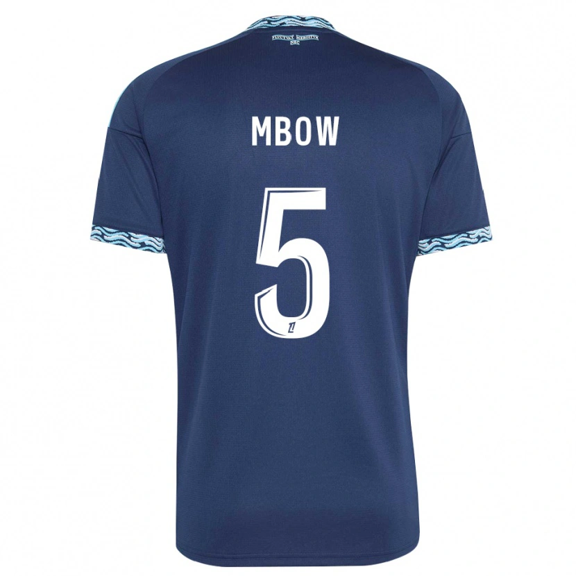 Danxen Damen Moustapha Mbow #5 Stahlblau Weiß Heimtrikot Trikot 2026/27 T-Shirt Österreich