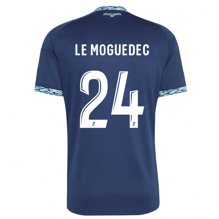 Danxen Damen Anaële Le Moguedec #24 Stahlblau Weiß Heimtrikot Trikot 2026/27 T-Shirt Österreich