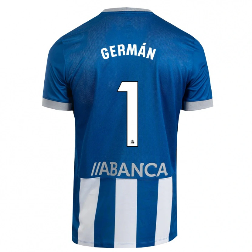 Danxen Damen Germán Parreño #1 Blau Grau Weiß Heimtrikot Trikot 2026/27 T-Shirt Österreich