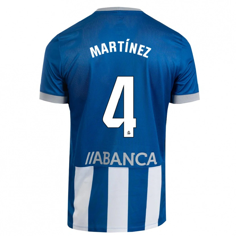 Danxen Damen Pablo Martínez #4 Blau Grau Weiß Heimtrikot Trikot 2026/27 T-Shirt Österreich