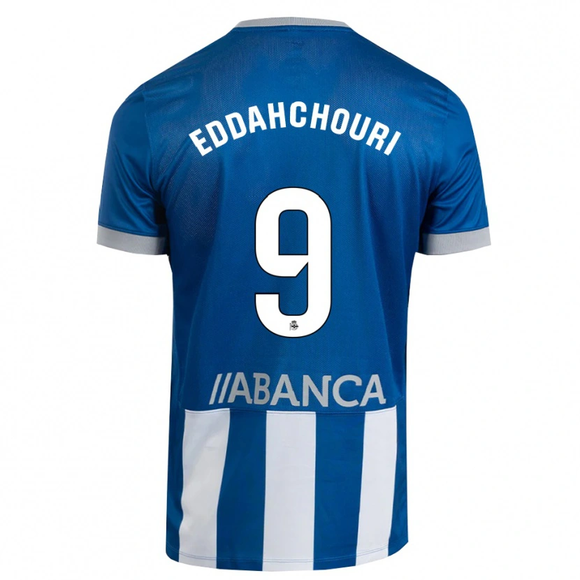 Danxen Damen Zakaria Eddahchouri #9 Blau Grau Weiß Heimtrikot Trikot 2026/27 T-Shirt Österreich