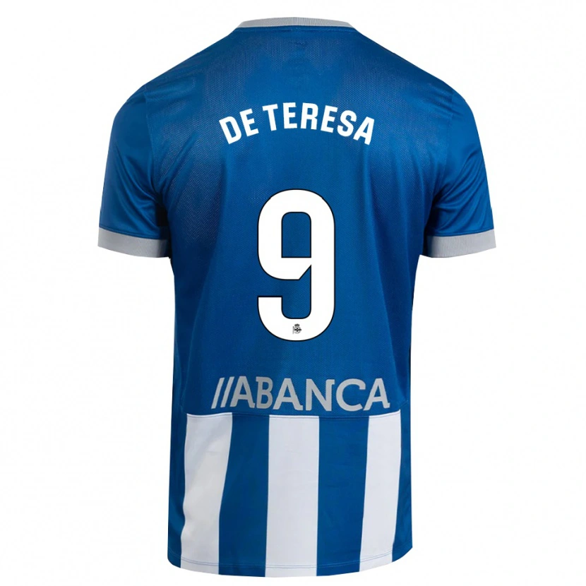 Danxen Damen Ana Lucía De Teresa #9 Blau Grau Weiß Heimtrikot Trikot 2026/27 T-Shirt Österreich