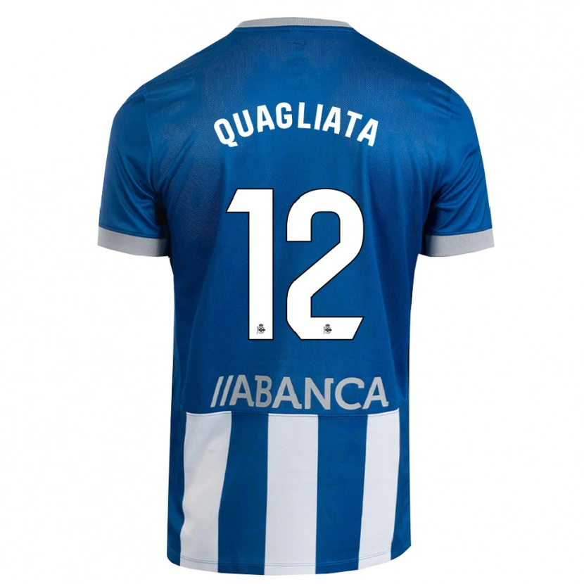 Danxen Damen Giacomo Quagliata #12 Blau Grau Weiß Heimtrikot Trikot 2026/27 T-Shirt Österreich
