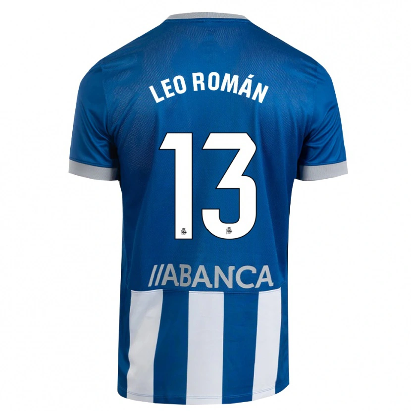 Danxen Damen Leo Román #13 Blau Grau Weiß Heimtrikot Trikot 2026/27 T-Shirt Österreich