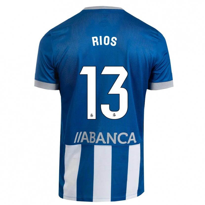 Danxen Damen Hugo Rios #13 Blau Grau Weiß Heimtrikot Trikot 2026/27 T-Shirt Österreich