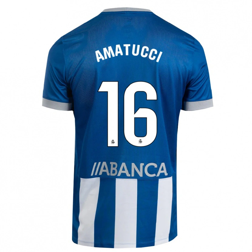 Danxen Damen Lorenzo Amatucci #16 Blau Grau Weiß Heimtrikot Trikot 2026/27 T-Shirt Österreich