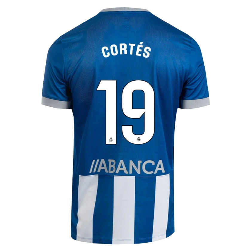 Danxen Damen Pablo Cortés #19 Blau Grau Weiß Heimtrikot Trikot 2026/27 T-Shirt Österreich