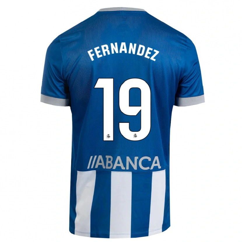 Danxen Damen Quique Fernández #19 Blau Grau Weiß Heimtrikot Trikot 2026/27 T-Shirt Österreich