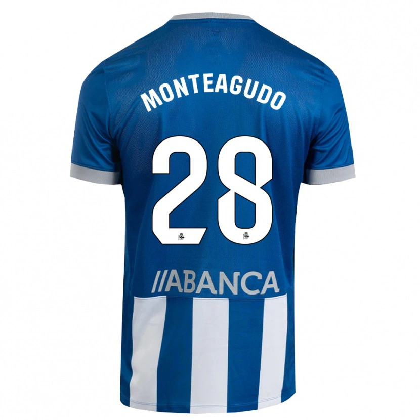 Danxen Damen Paula Monteagudo #28 Blau Grau Weiß Heimtrikot Trikot 2026/27 T-Shirt Österreich