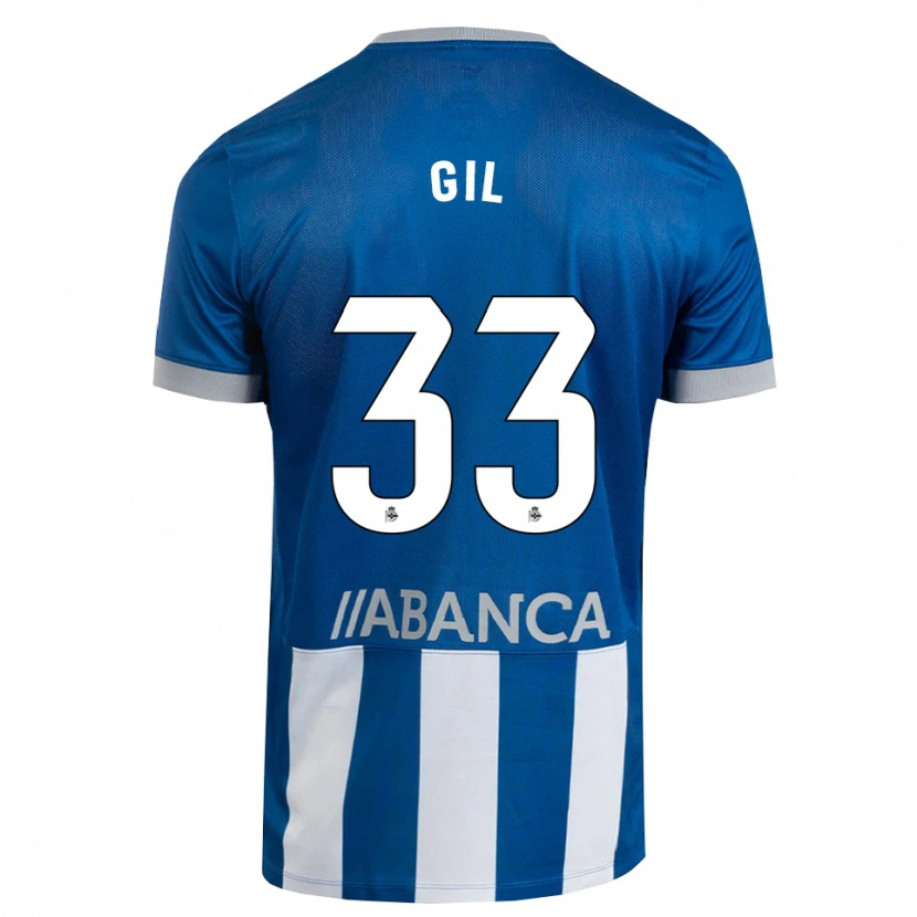 Danxen Damen Iker Gil #33 Blau Grau Weiß Heimtrikot Trikot 2026/27 T-Shirt Österreich