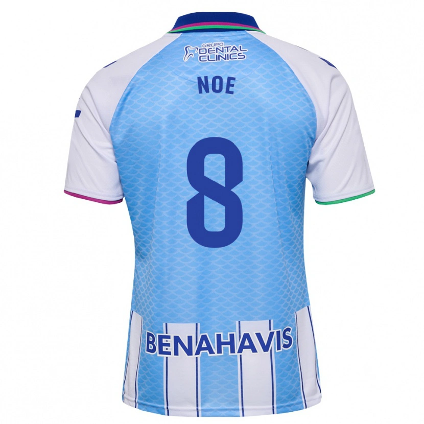 Danxen Damen Noelia Salas Mullens #8 Tief Himmelblau Weiß Heimtrikot Trikot 2026/27 T-Shirt Österreich