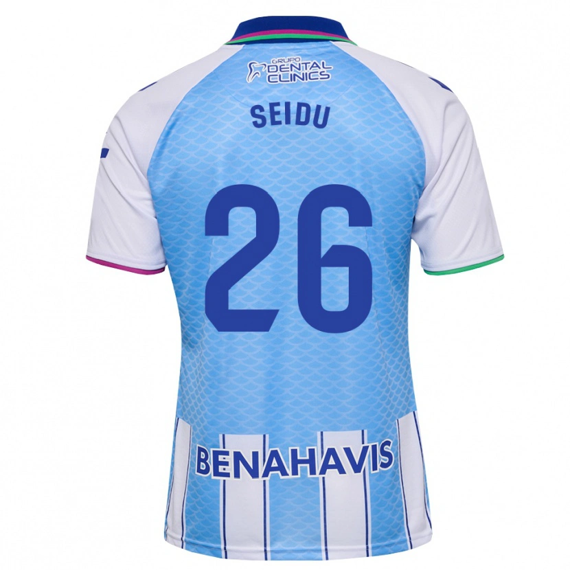 Danxen Damen Abubakar Seidu #26 Tief Himmelblau Weiß Heimtrikot Trikot 2026/27 T-Shirt Österreich