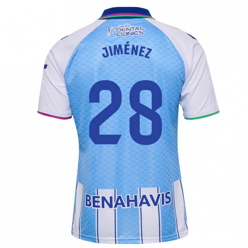 Danxen Damen Alberto Jiménez #28 Tief Himmelblau Weiß Heimtrikot Trikot 2026/27 T-Shirt Österreich