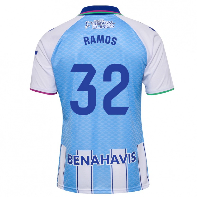 Danxen Damen Salva Ramos #32 Tief Himmelblau Weiß Heimtrikot Trikot 2026/27 T-Shirt Österreich
