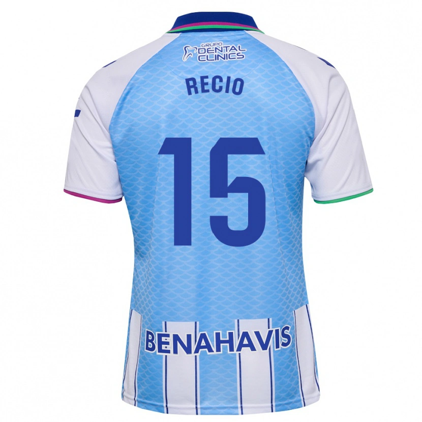 Danxen Damen Ángel Recio #15 Tief Himmelblau Weiß Heimtrikot Trikot 2026/27 T-Shirt Österreich