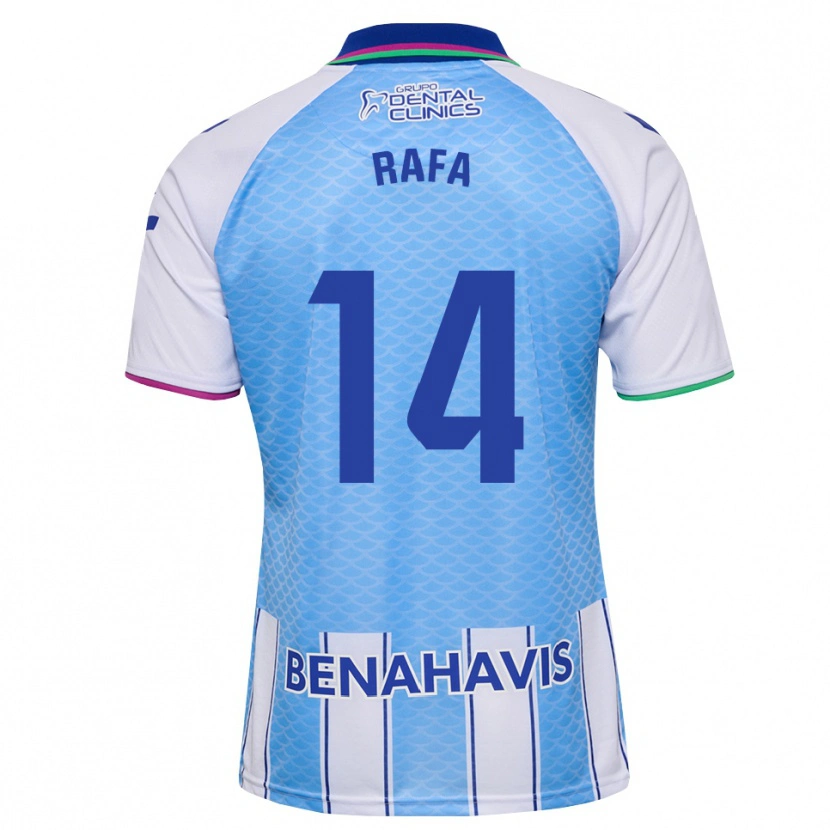 Danxen Damen Rafa Rodríguez #14 Tief Himmelblau Weiß Heimtrikot Trikot 2026/27 T-Shirt Österreich
