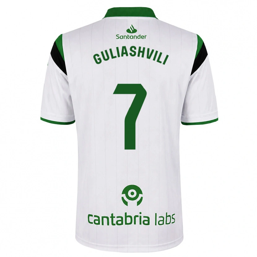Danxen Damen Giorgi Guliashvili #7 Weißgrün Schwarz Heimtrikot Trikot 2026/27 T-Shirt Österreich
