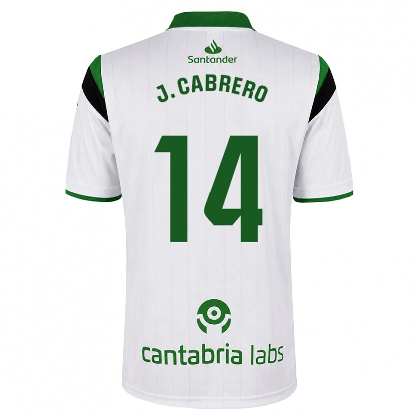 Danxen Damen Jimena Cabrero De La Llama #14 Weißgrün Schwarz Heimtrikot Trikot 2026/27 T-Shirt Österreich